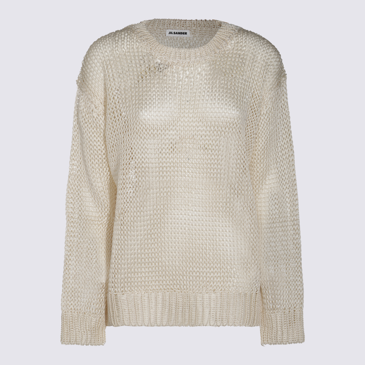 Jil Sander Sweaters Chalk _se - Women