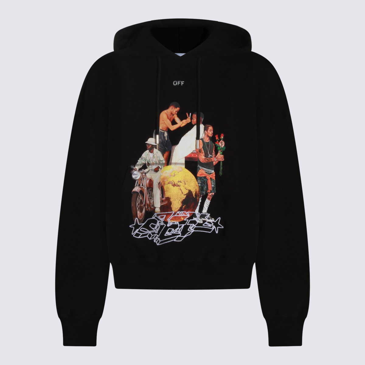 Off-White Sweaters Black _co - Men