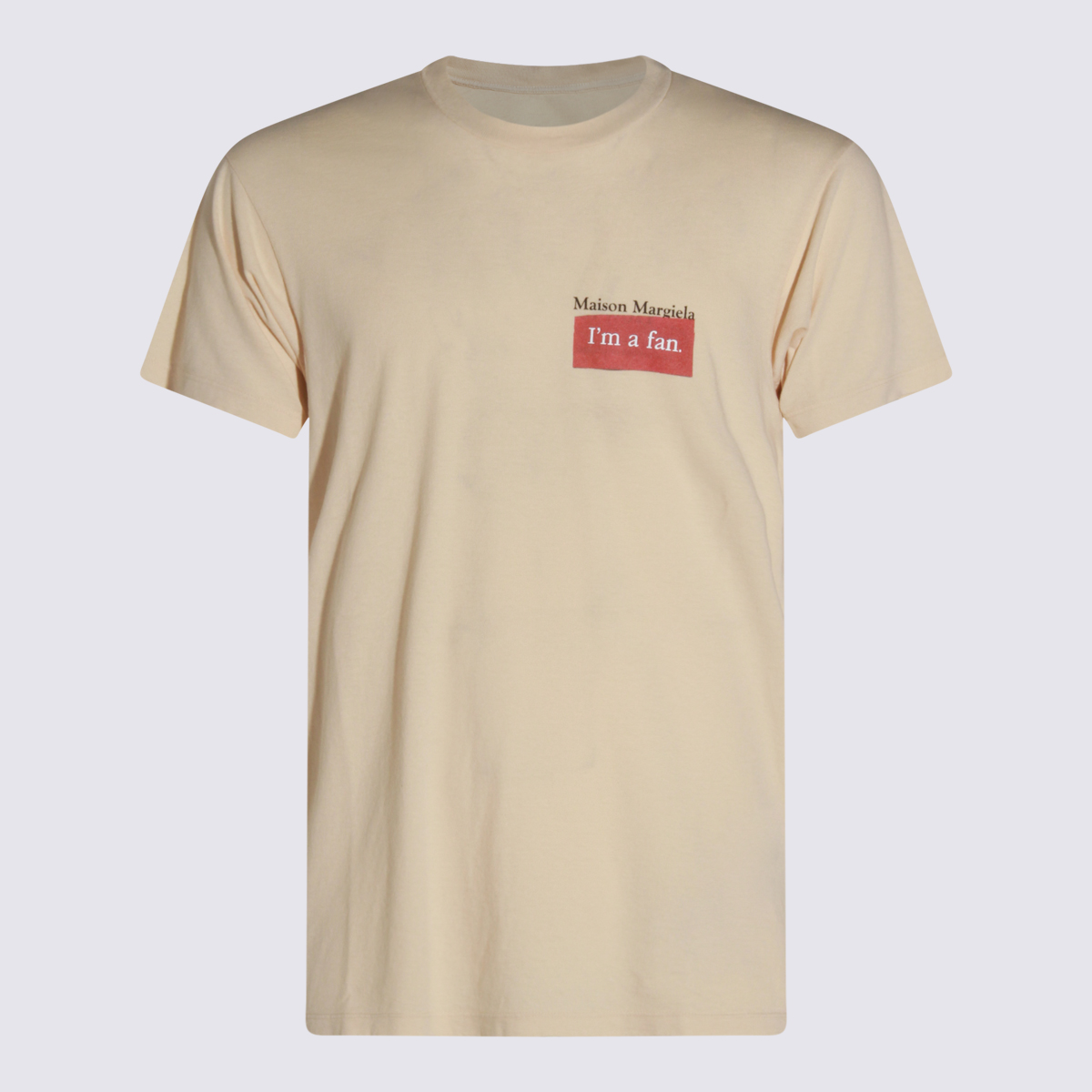 Maison Margiela T-shirts and Polos Beige _co - Men