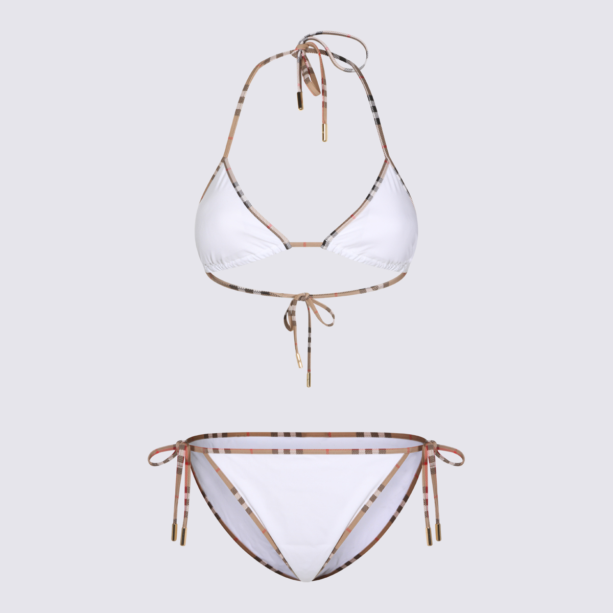 Burberry Sea clothing White Elastane Polyamide – Women