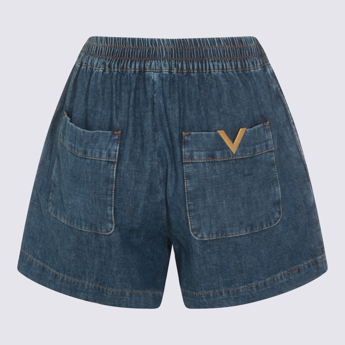 Valentino Shorts Medium Blue _ Co – Women