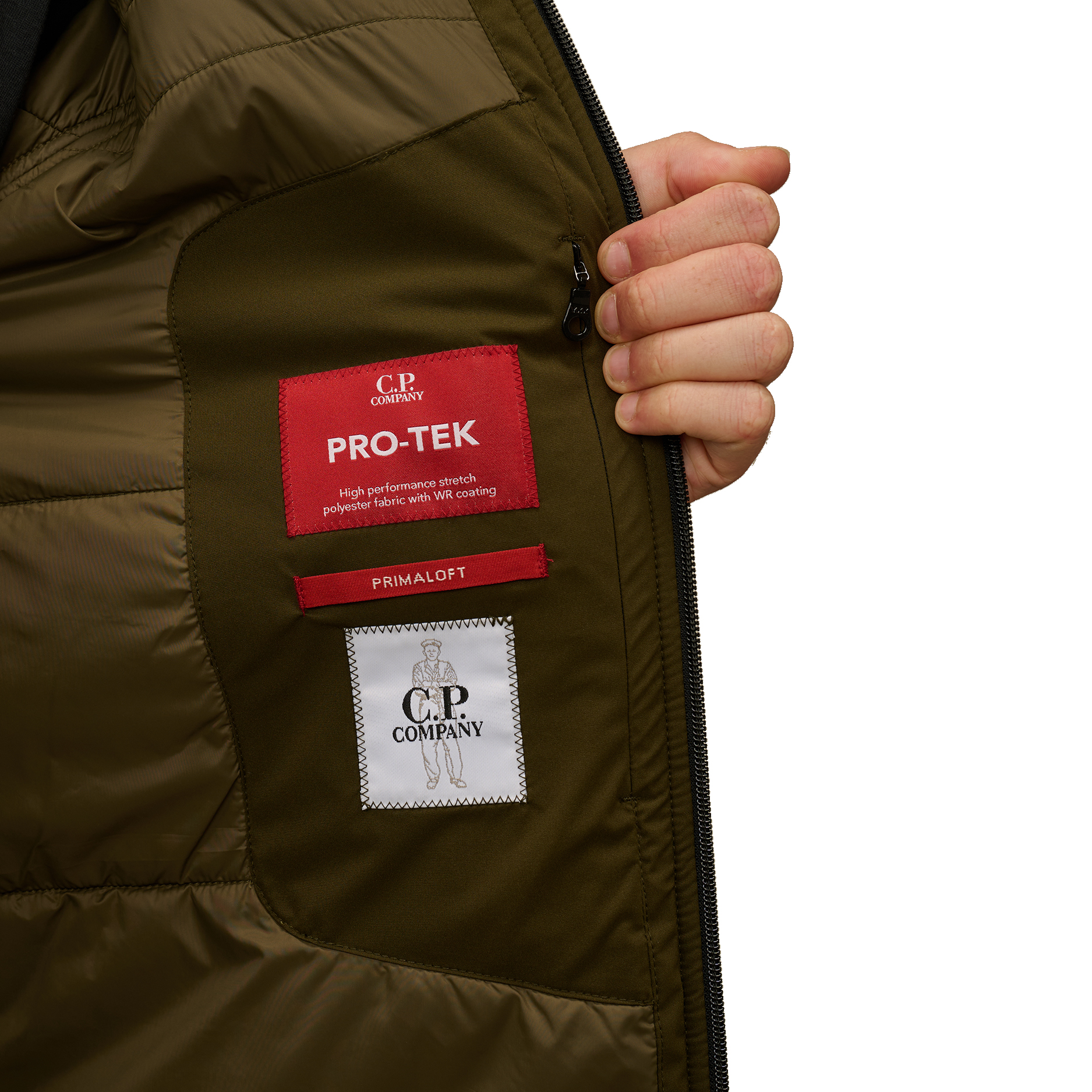 C.P. COMPANY Jacket Ivy green vendu 17CMOW014A004117A 683