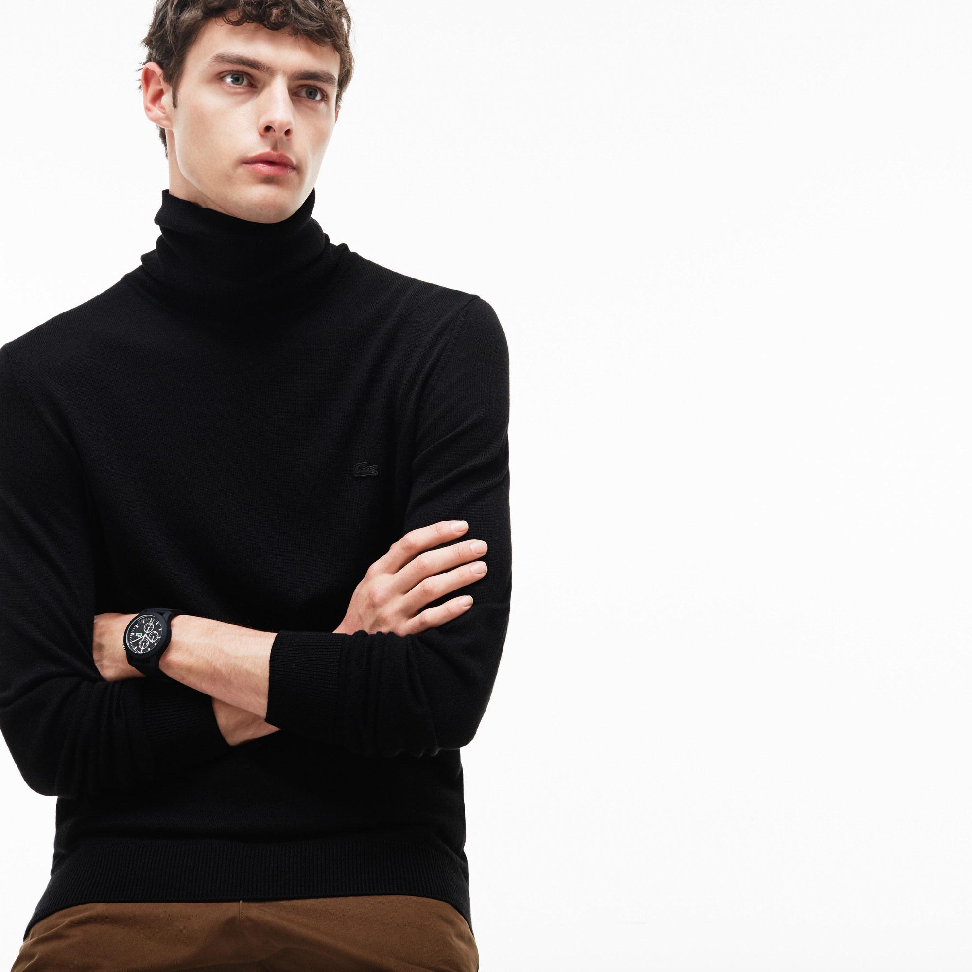 Lacoste Overhemden zwart