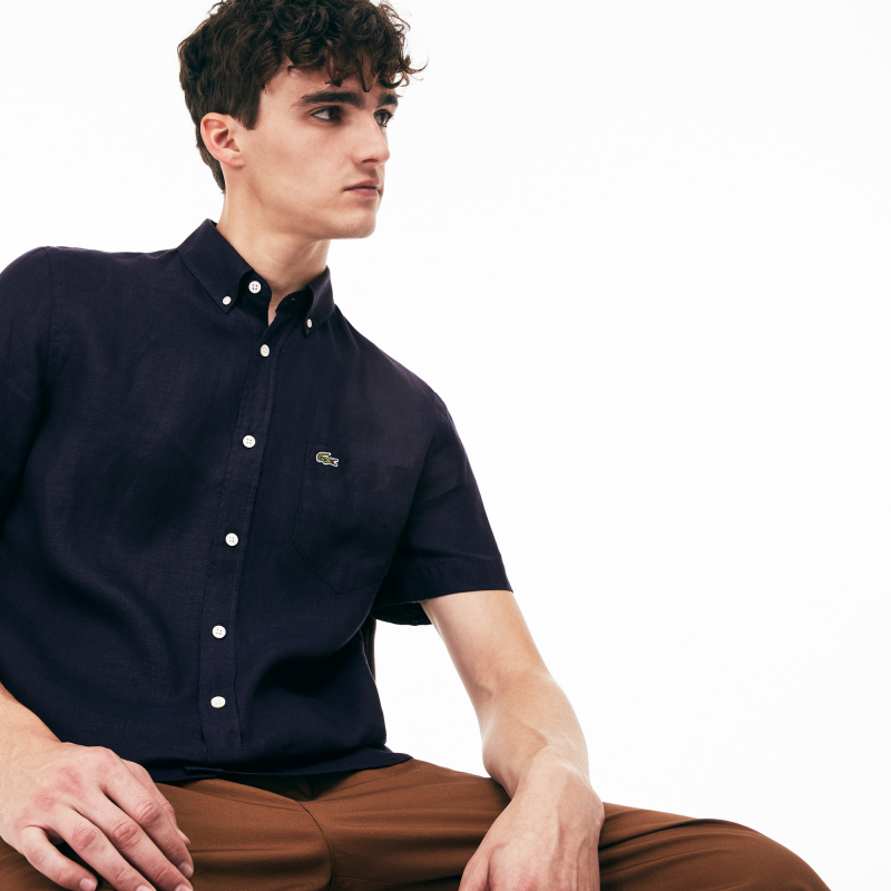 Lacoste Blaue Hemden