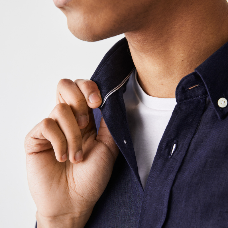 Lacoste Blaue Hemden