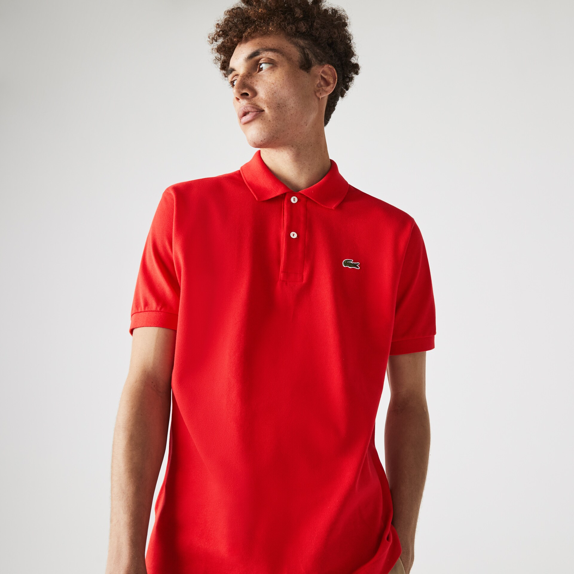 Lacoste T-shirt et Polo Rosso