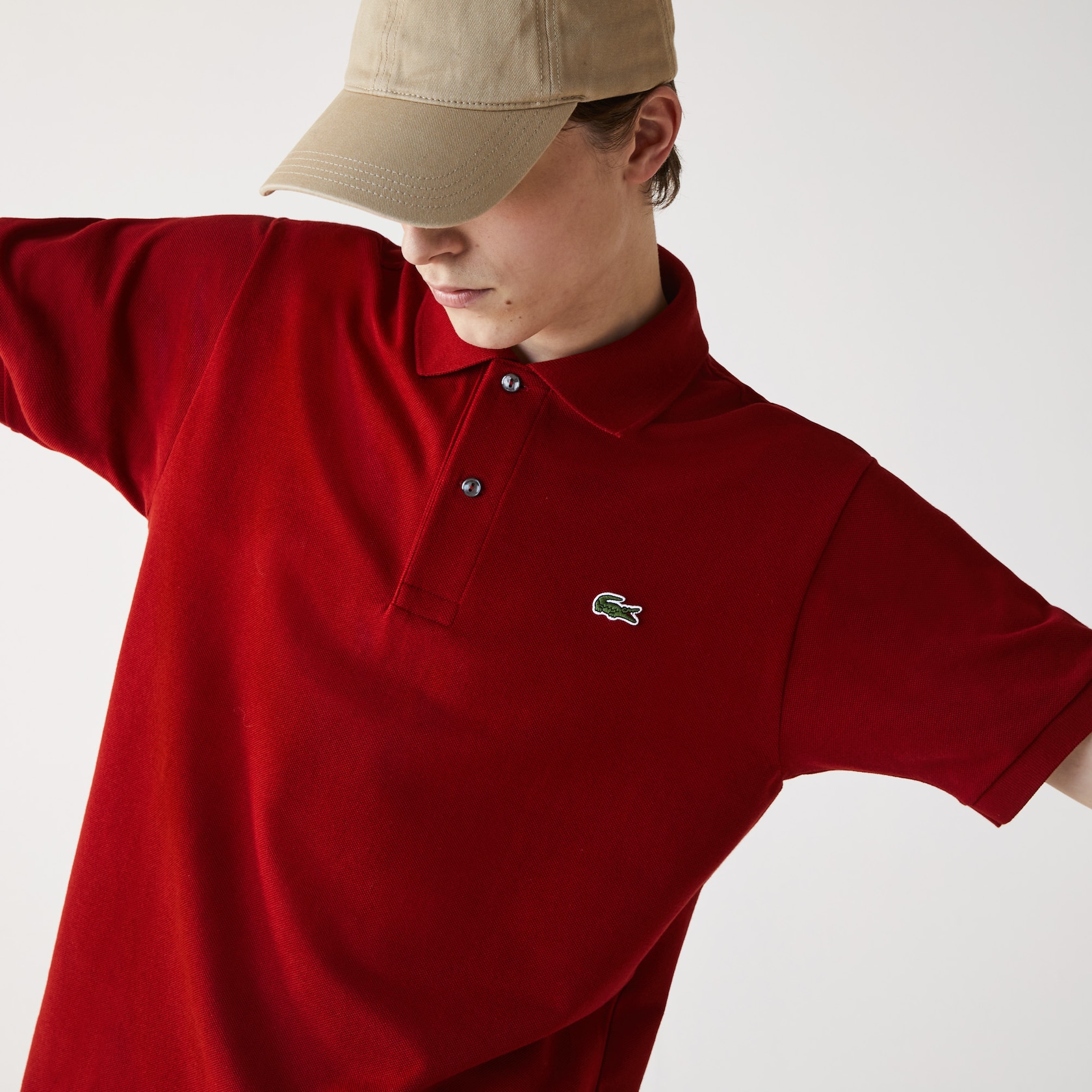 lacoste T-shirt e Polo Rosso