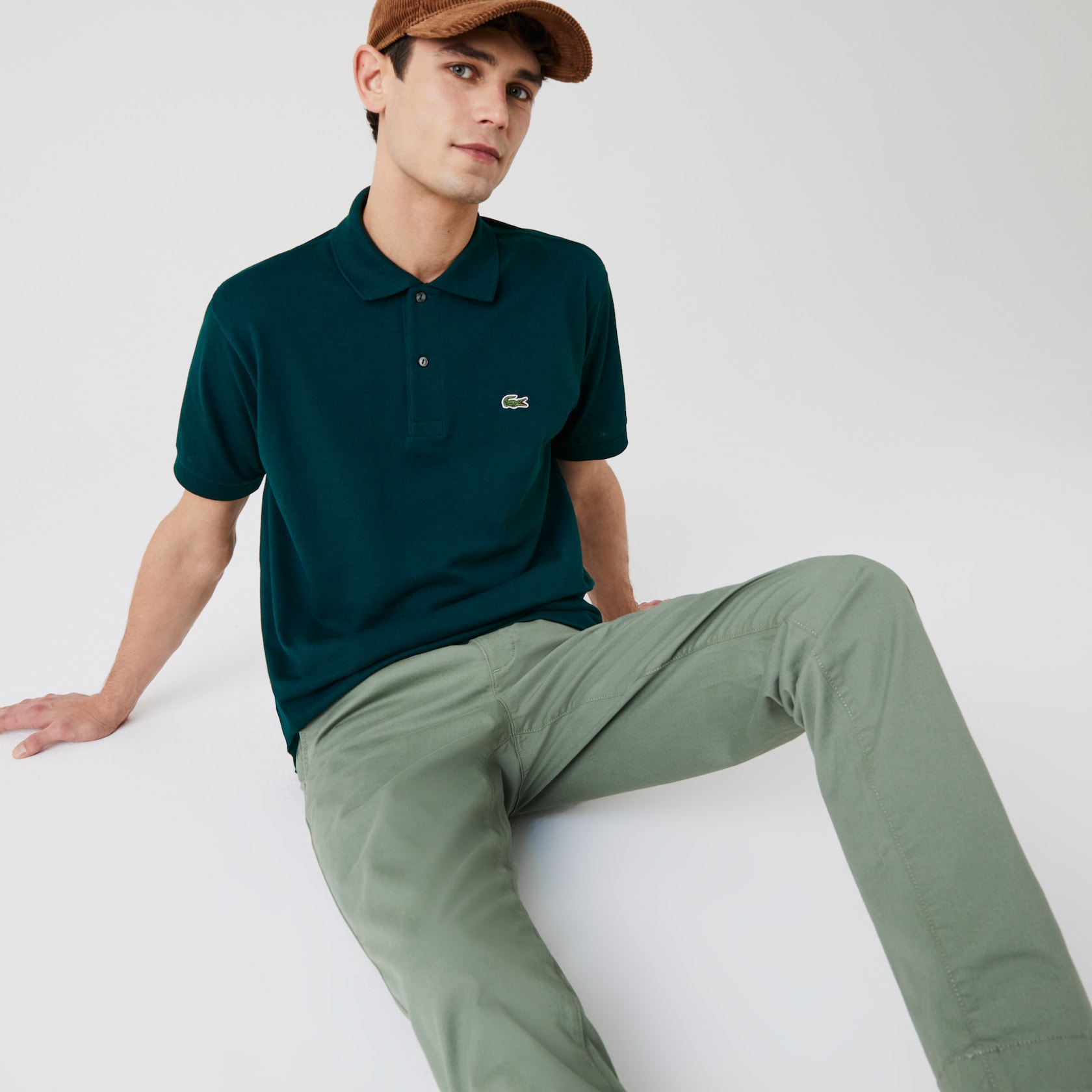 lacoste T-shirts and Polos Green