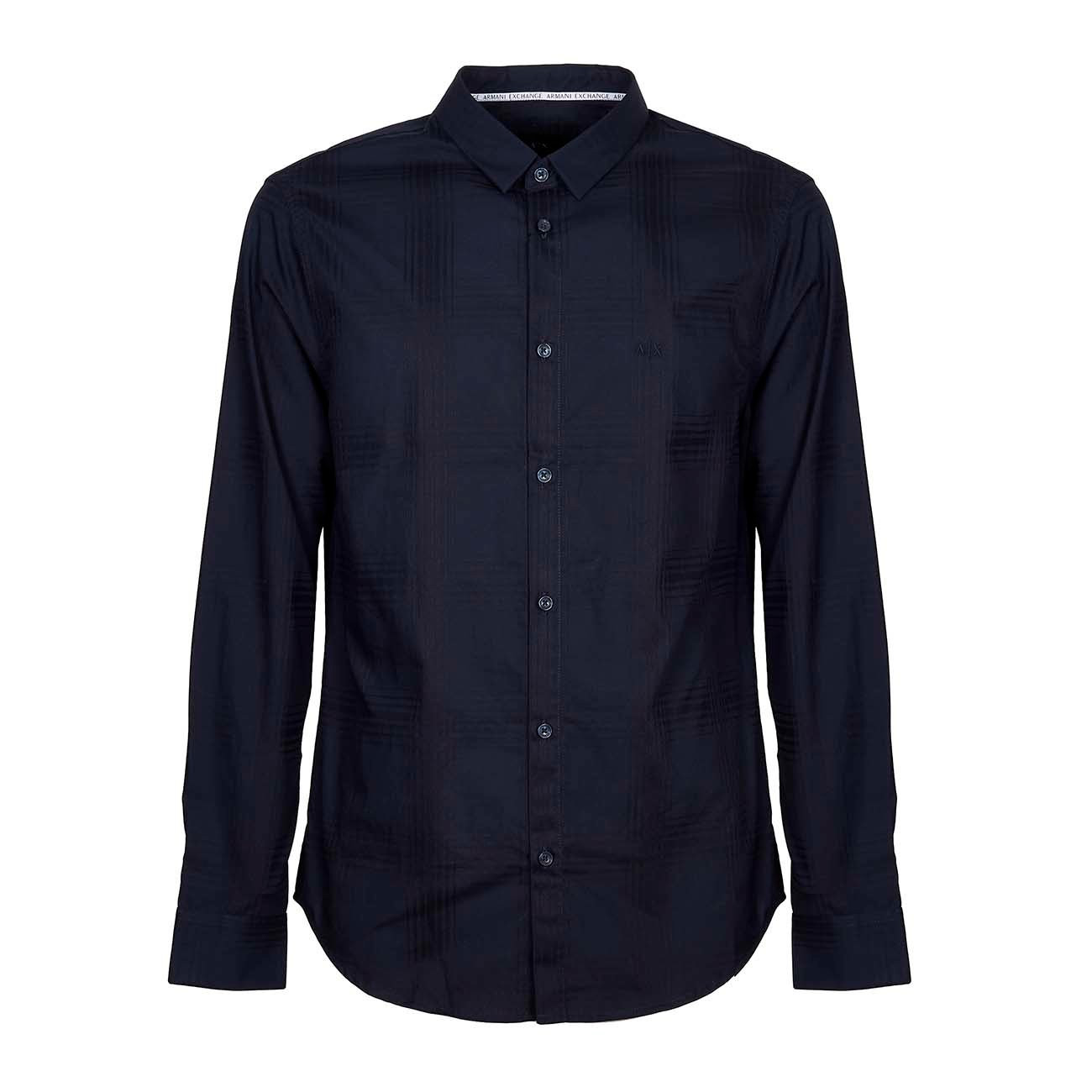 Armani Exchange Blauwe hemden