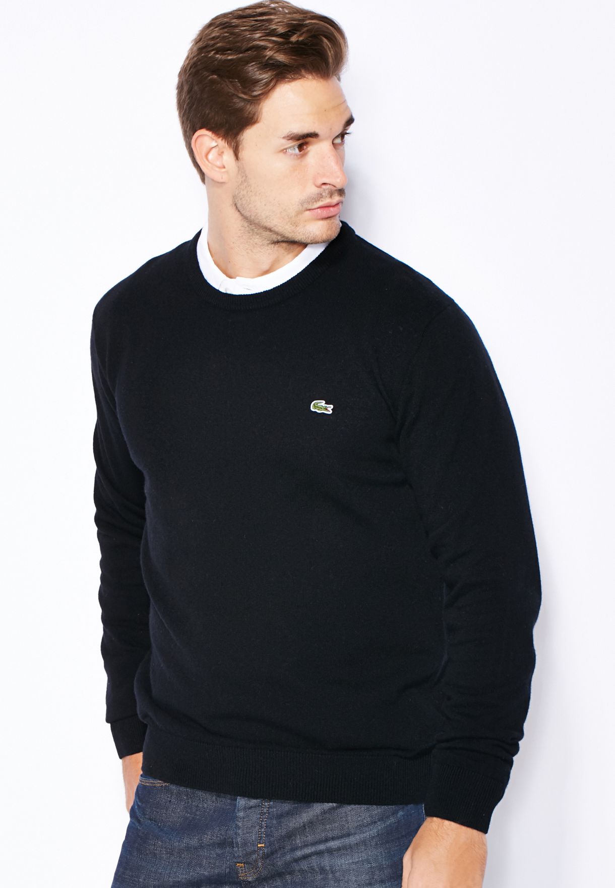 Lacoste Overhemden zwart