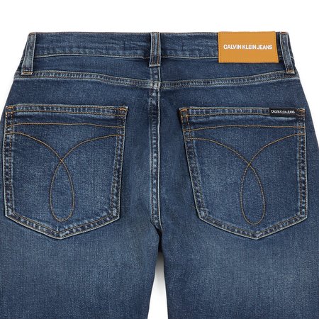 Pantalon bleu Calvin Klein