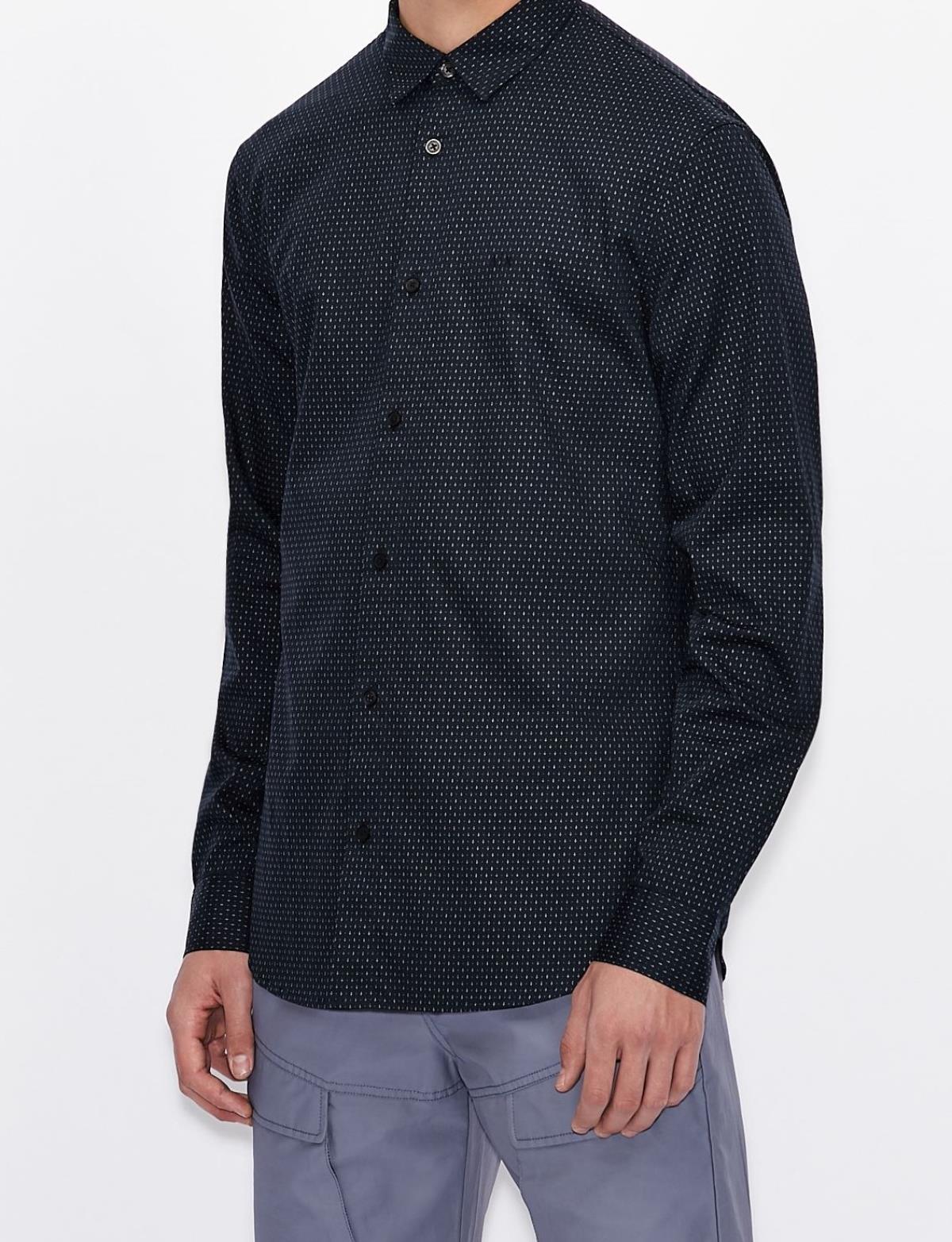 Armani Exchange Chemises bleues
