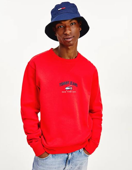 Tommy Jeans Chemises rouges
