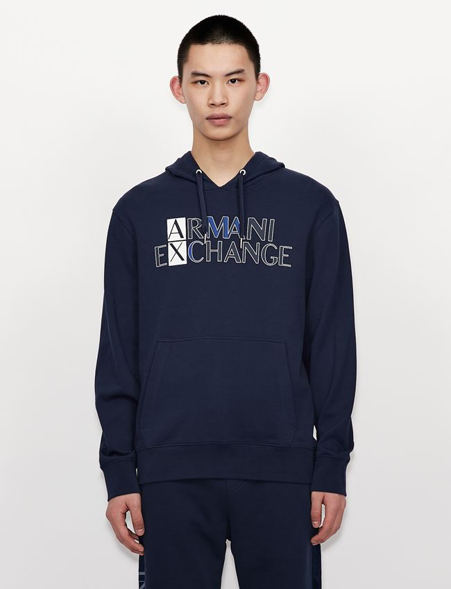 Armani Exchange Chemises bleues
