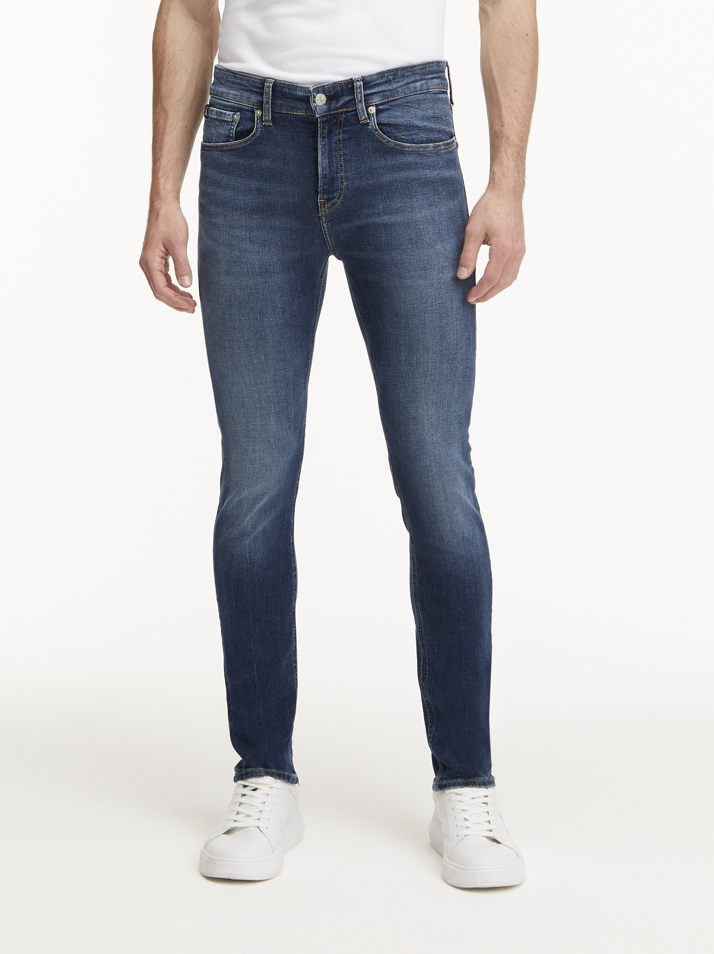 Blaue Calvin Klein-Hose