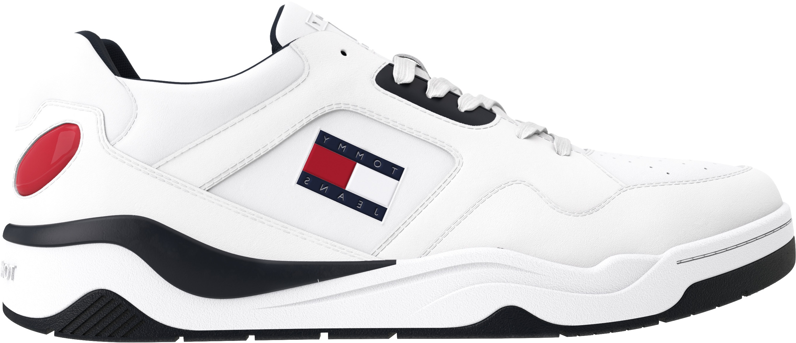 TOMMY JEANS Witte sneakers