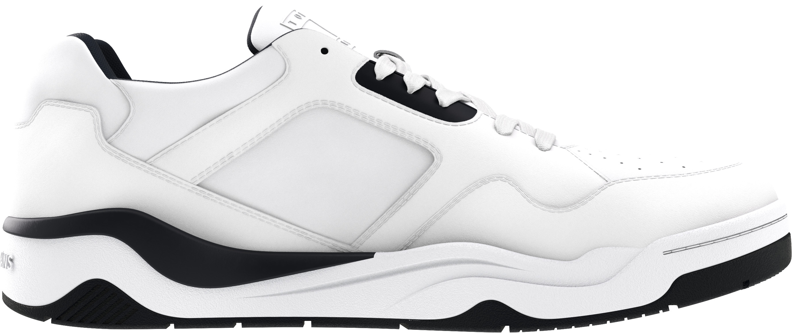 TOMMY JEANS Witte sneakers