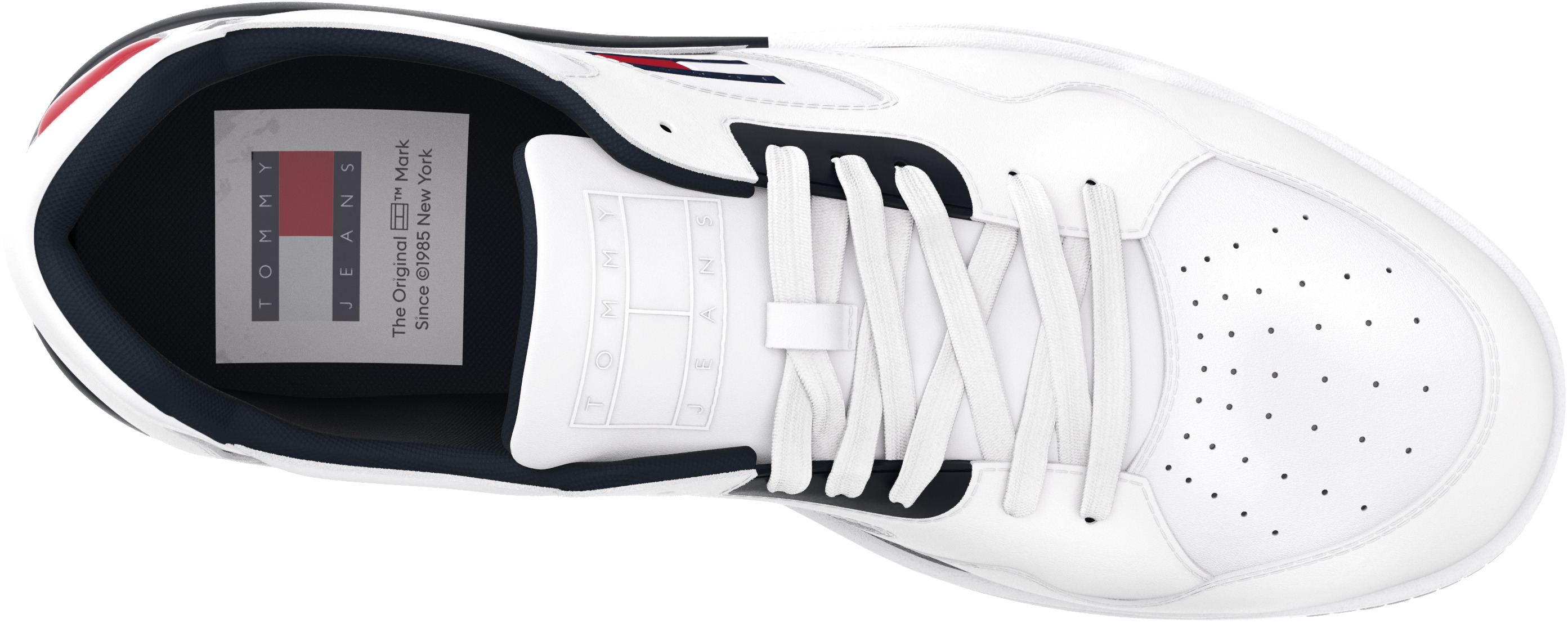 TOMMY JEANS Witte sneakers