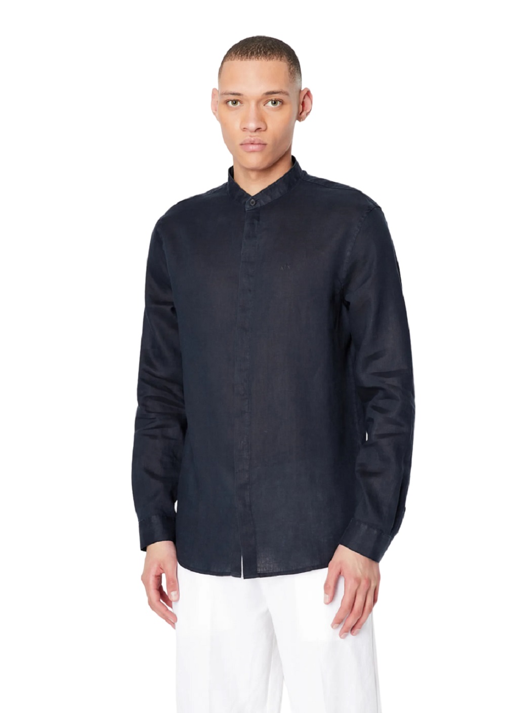 Armani Exchange Blauwe hemden