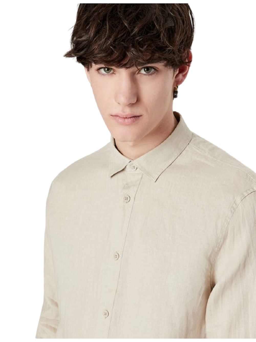 Armani Exchange Shirts Beige