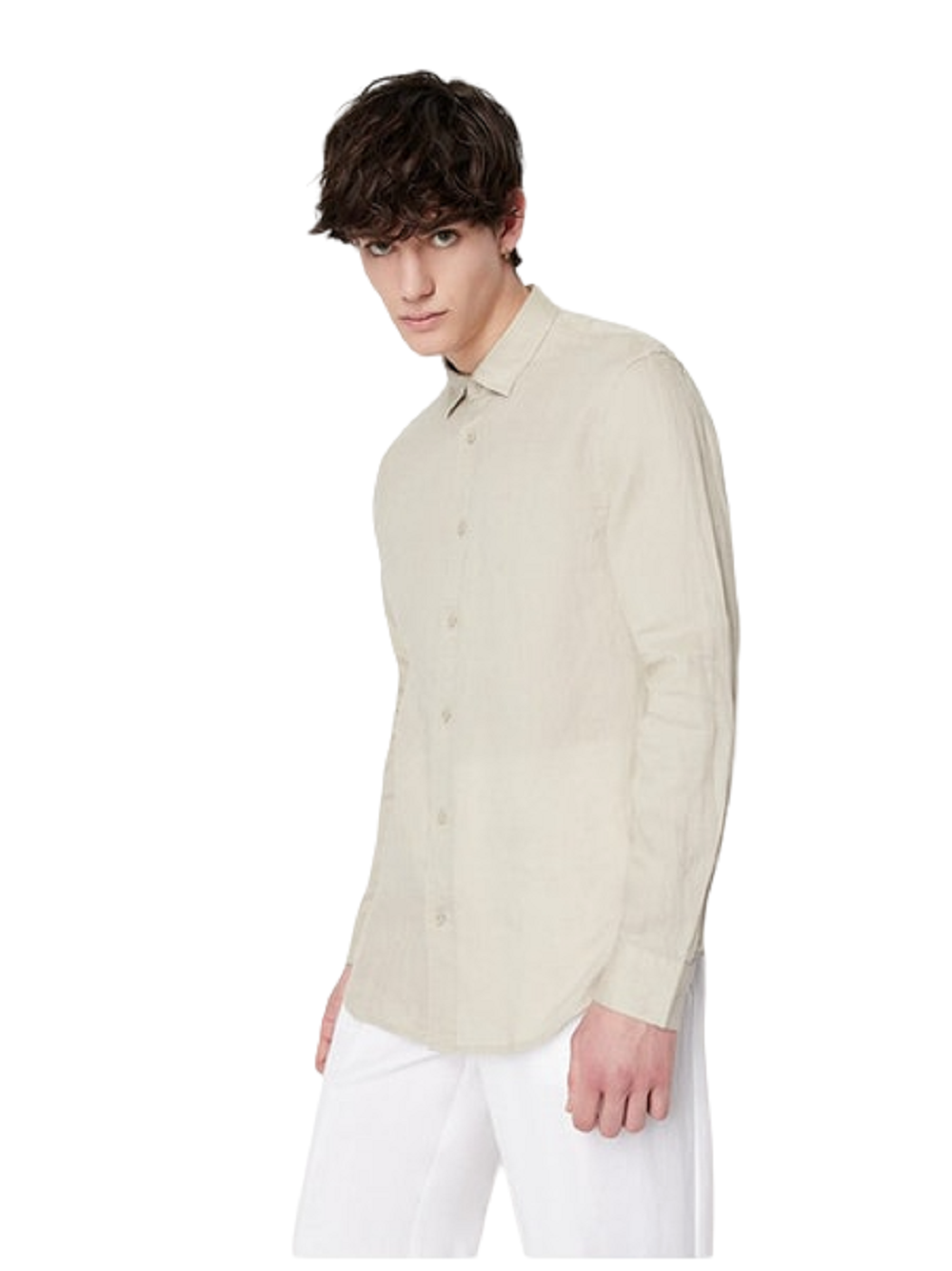 Armani Exchange Shirts Beige