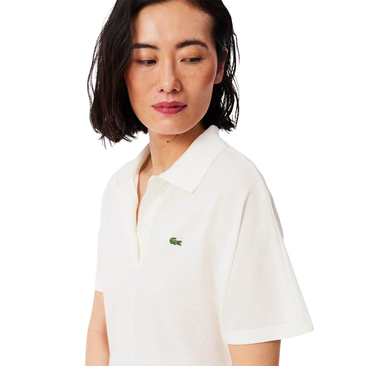Lacoste T-shirt en Polo Bianco