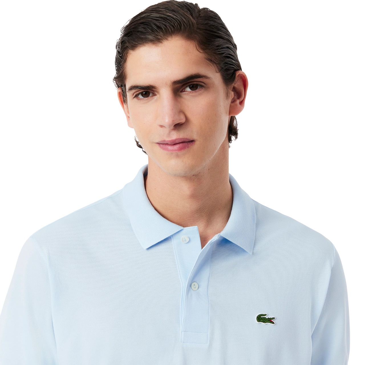 Lacoste T-shirt en Polo Azzurro