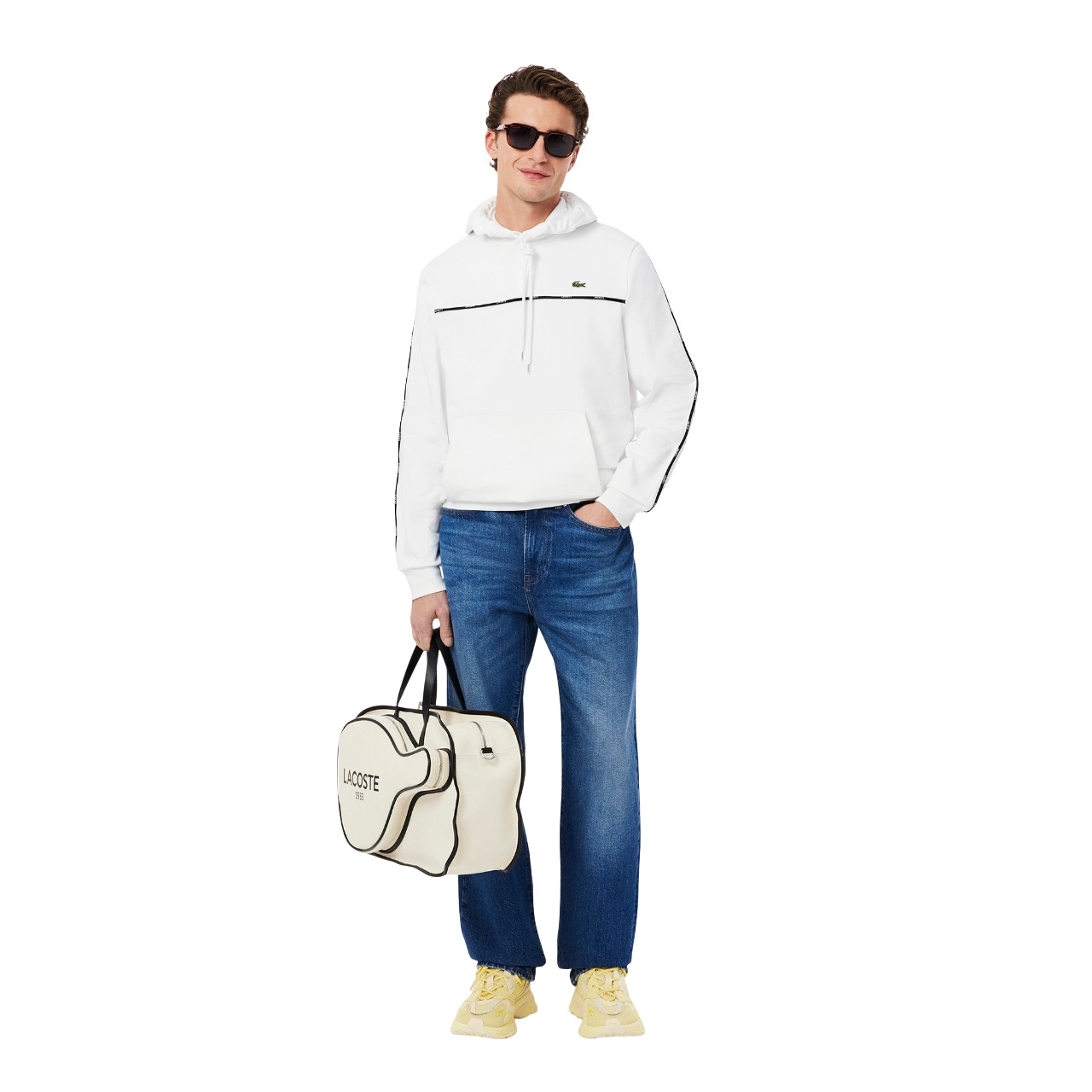 Lacoste Overhemden wit