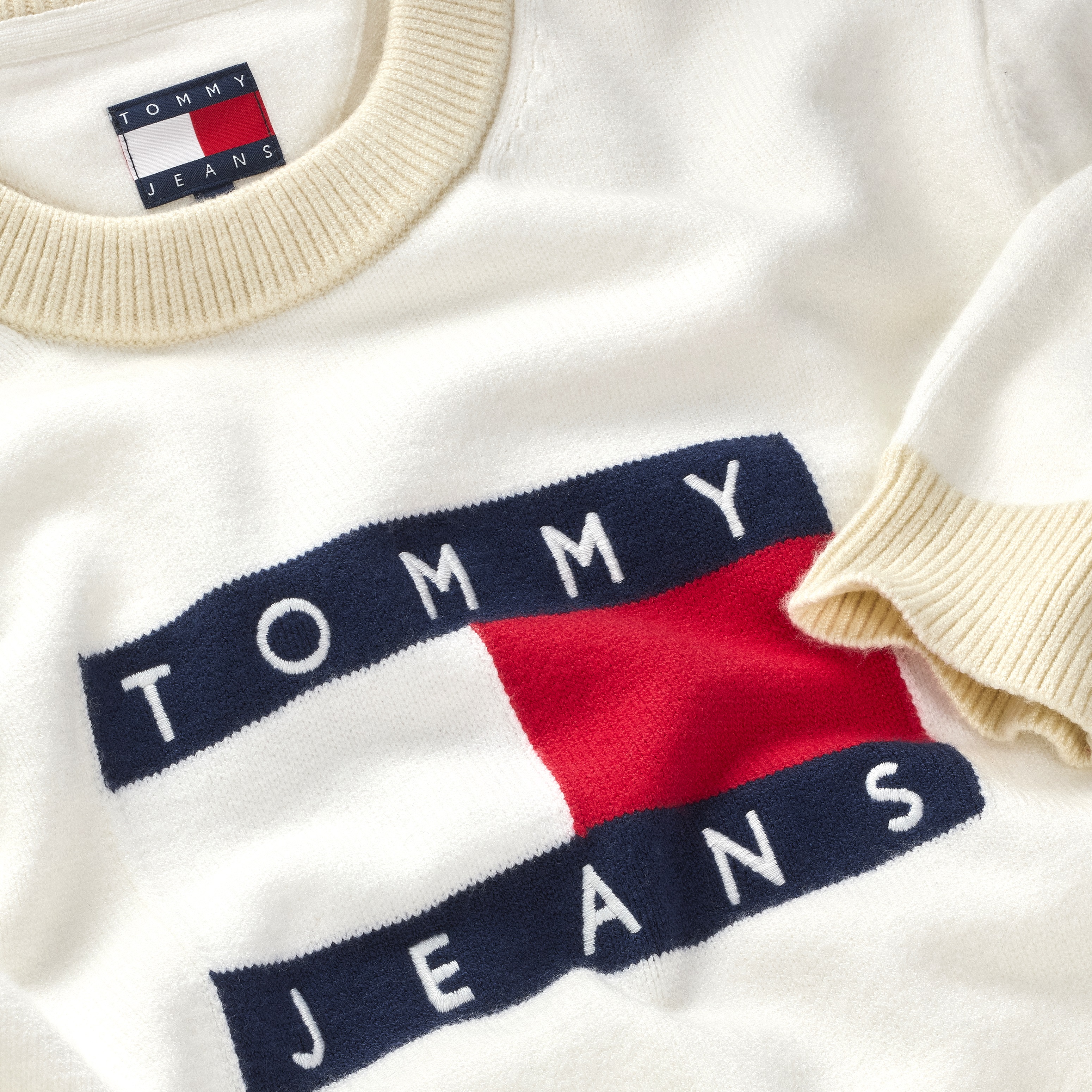 TOMMY JEANS  Maglie Bianco