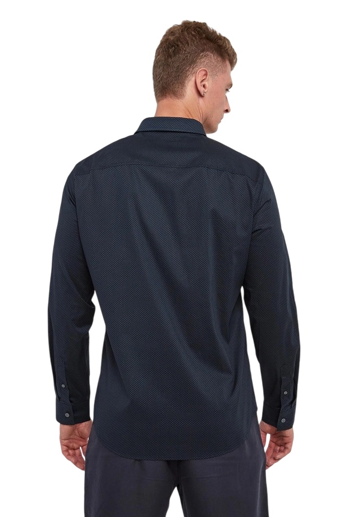 Armani Exchange Camisas Azules