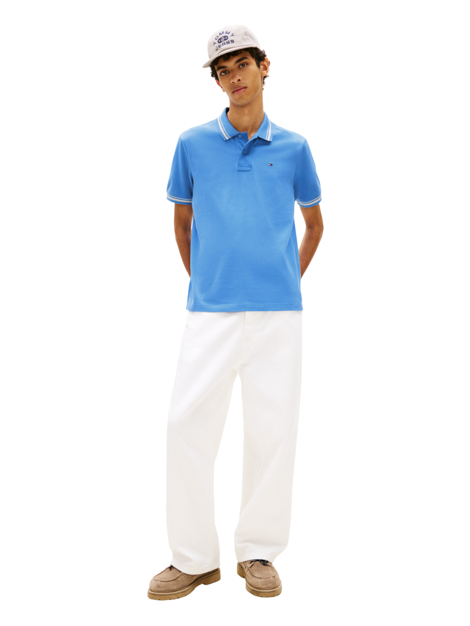 TOMMY JEANS  T-shirts and Polos Azure