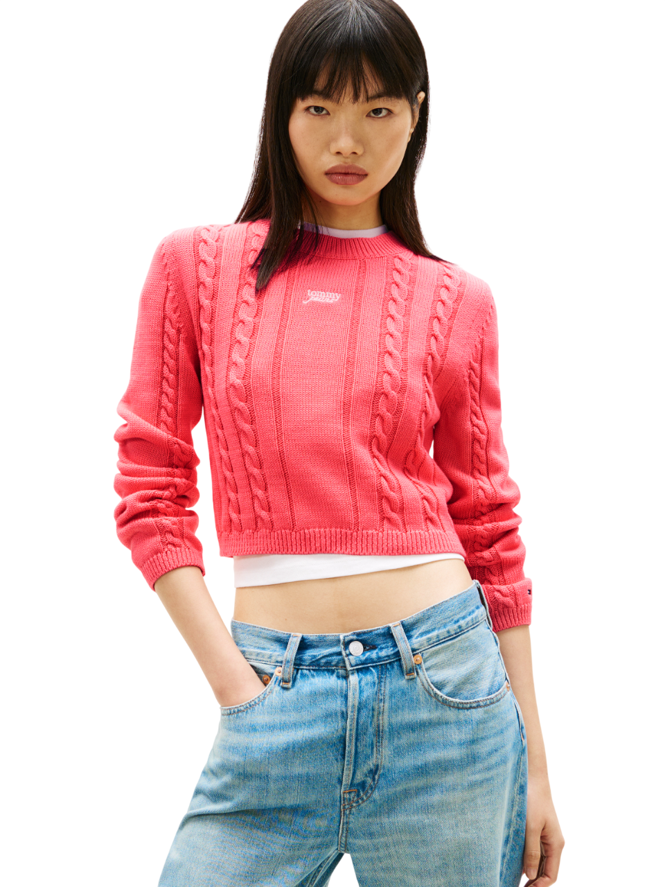 TOMMY JEANS  Sweaters Red