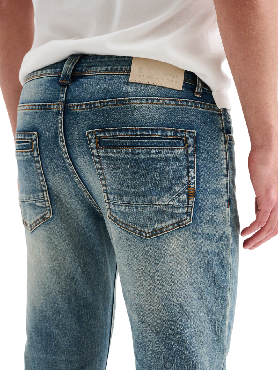 Jaggy Jeans Bleu
