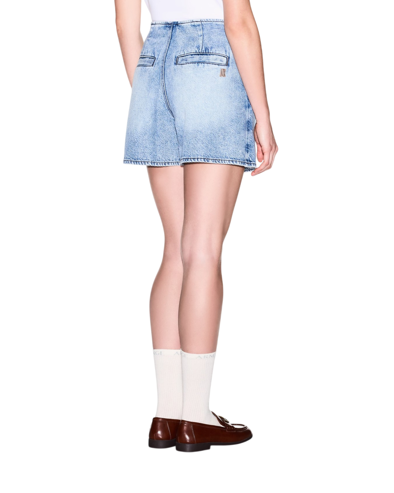 Armani Exchange Short bleu