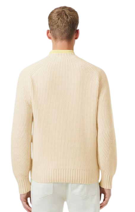Lacoste Sweaters Cream