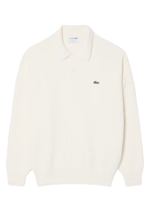 Lacoste Sweaters Cream