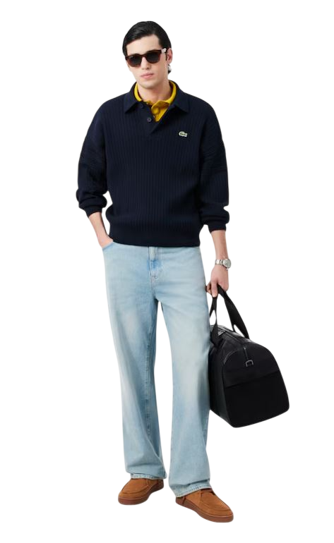 Lacoste Sweaters Blu