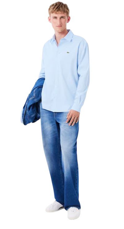 Lacoste Chemises bleues