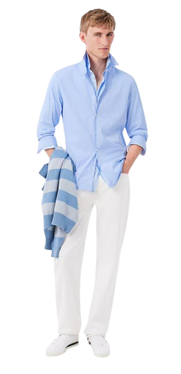 Lacoste Blauwe hemden