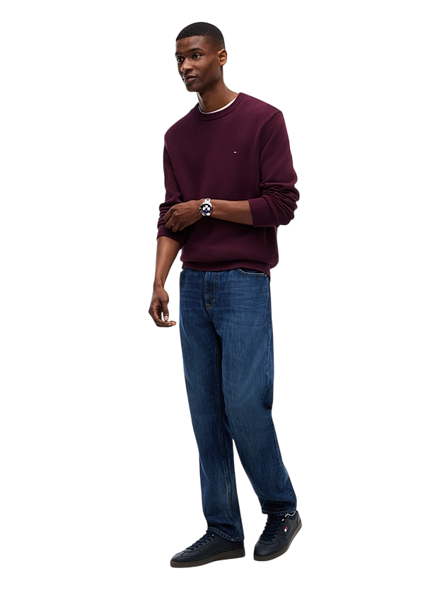TOMMY JEANS  Sweaters Bordeaux