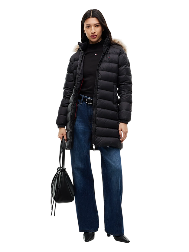 TOMMY JEANS  Coats Black