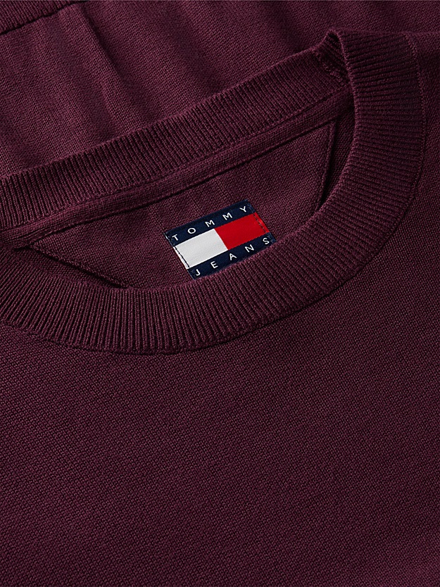 Tommy Jeans Jerseys Bordeaux