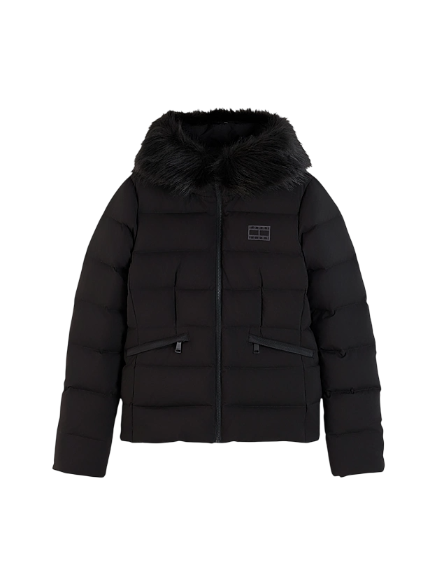 TOMMY JEANS  Coats Black