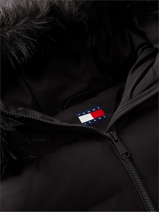TOMMY JEANS  Coats Black