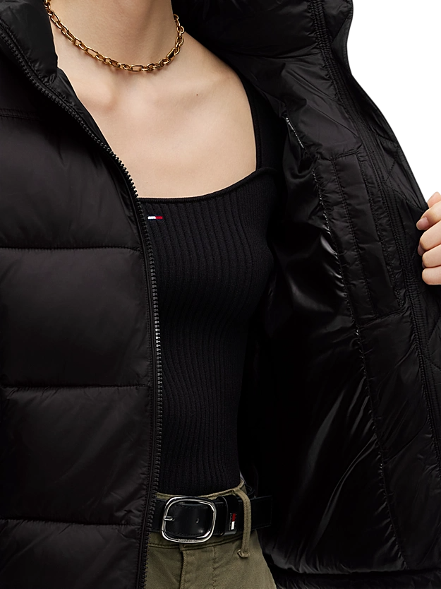 TOMMY JEANS  Coats Black
