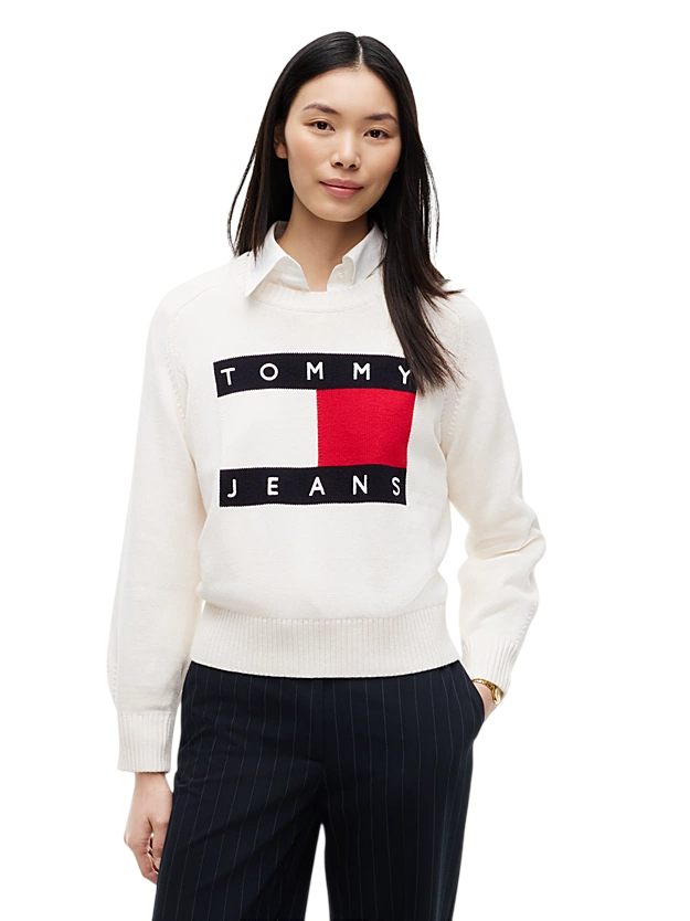 TOMMY JEANS  Maglie Bianco