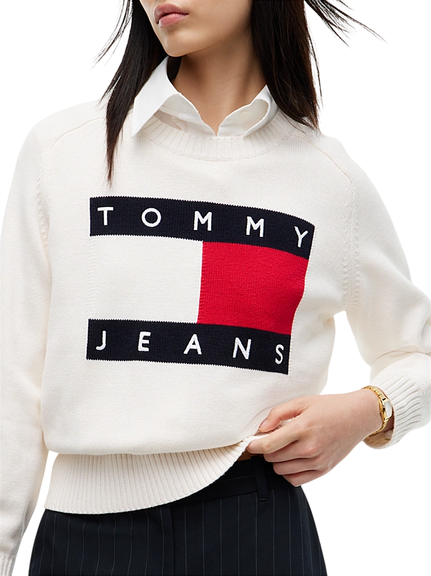 TOMMY JEANS  Maglie Bianco
