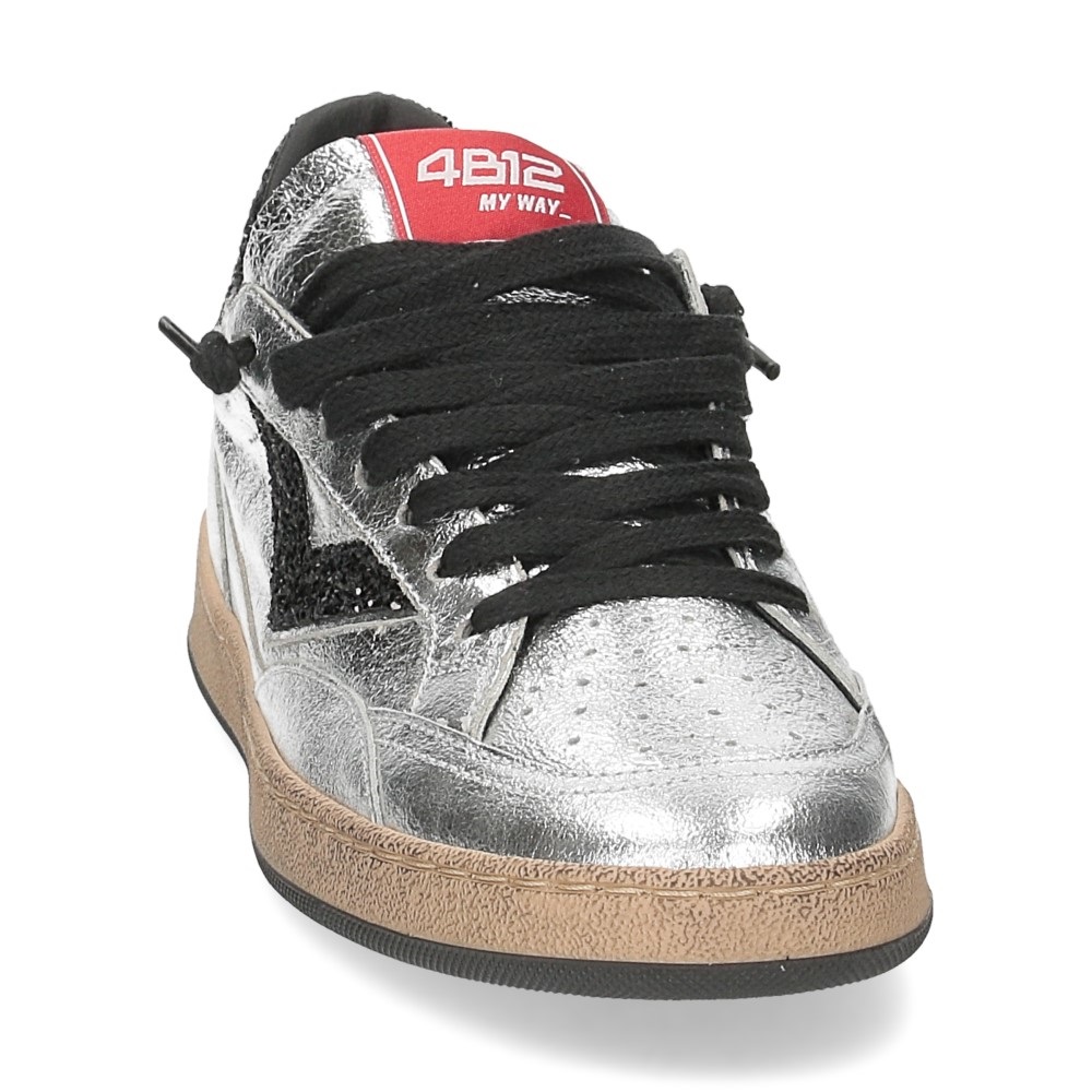 4B12 Sneakers Silver