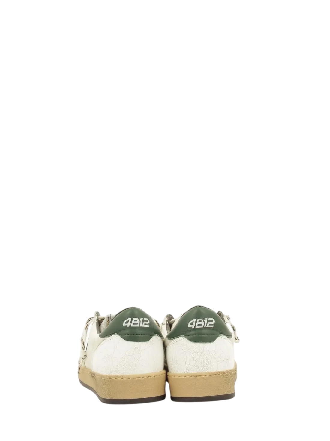 4b12 Weiße Sneaker