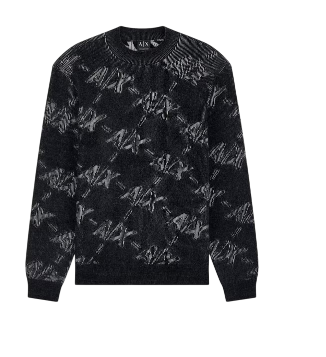 Armani Exchange Shirts Schwarz